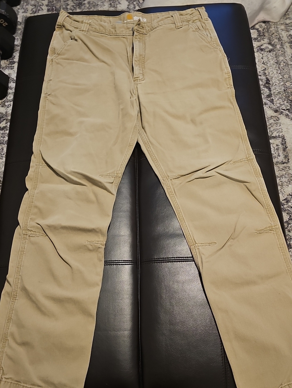 Carhartt Men's Khaki Tan Work Chinos
